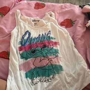 Disney lilo and stich tank top